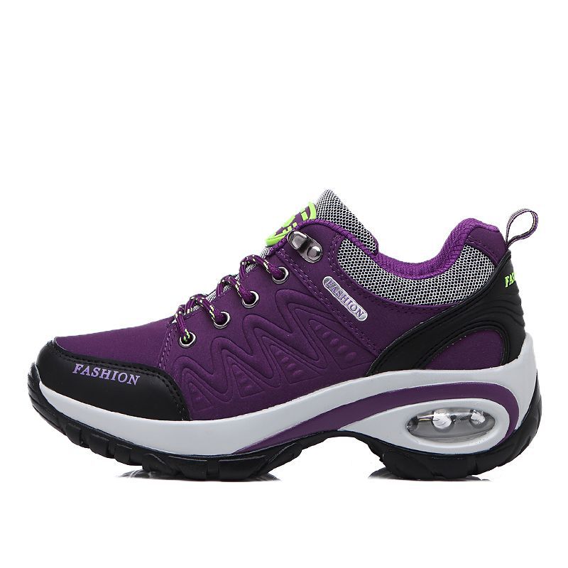 Women's Winter Sneakers - Air-Cushion Design Platform Shoes