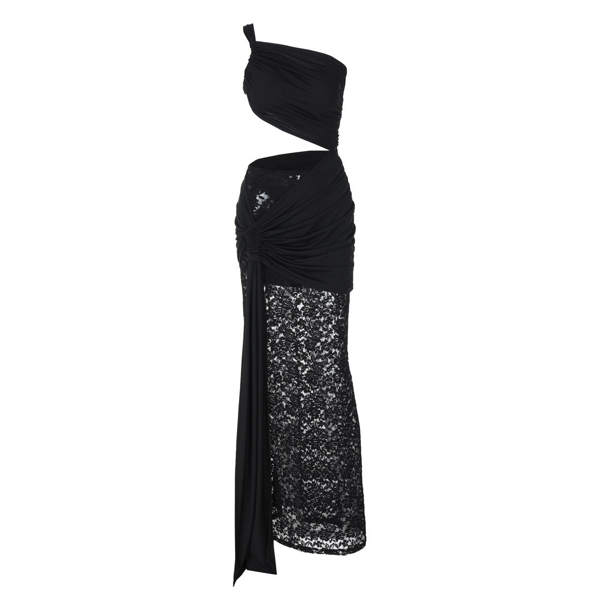 Mid-Waist Hollow Lace Strap Two-Piece Outfit