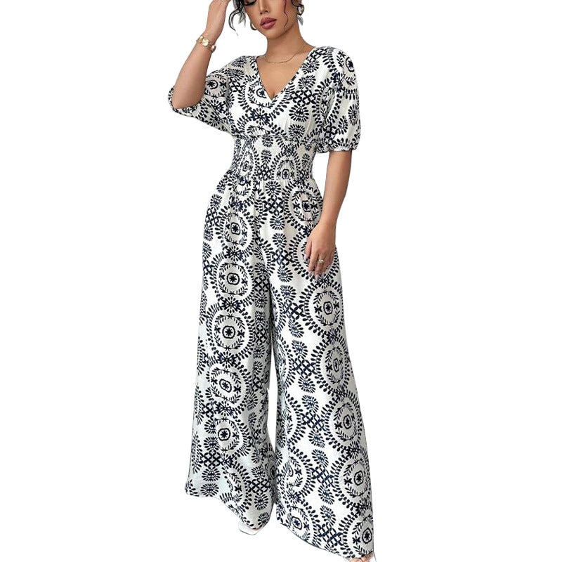 Bohemie Vacation-Style Jumpsuit