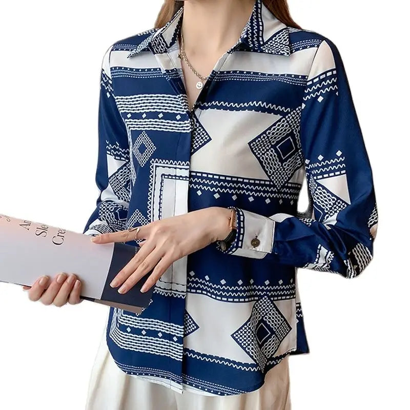 Women's Fashion Printed Blouses