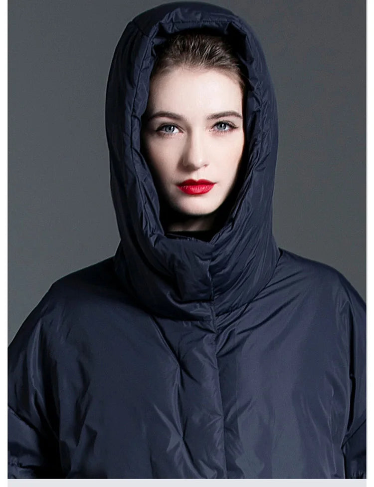 High-Quality Loose Warm Casual Puffer Down Jacket