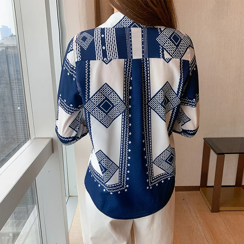 Women's Fashion Printed Blouses