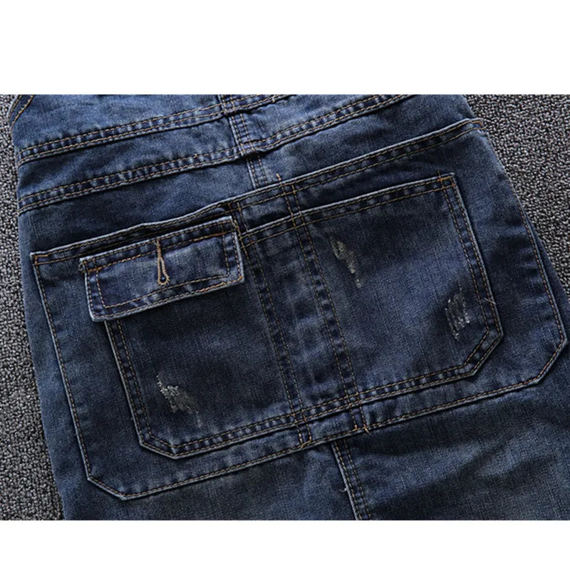 Loose Spaghetti Strap Denim Dress