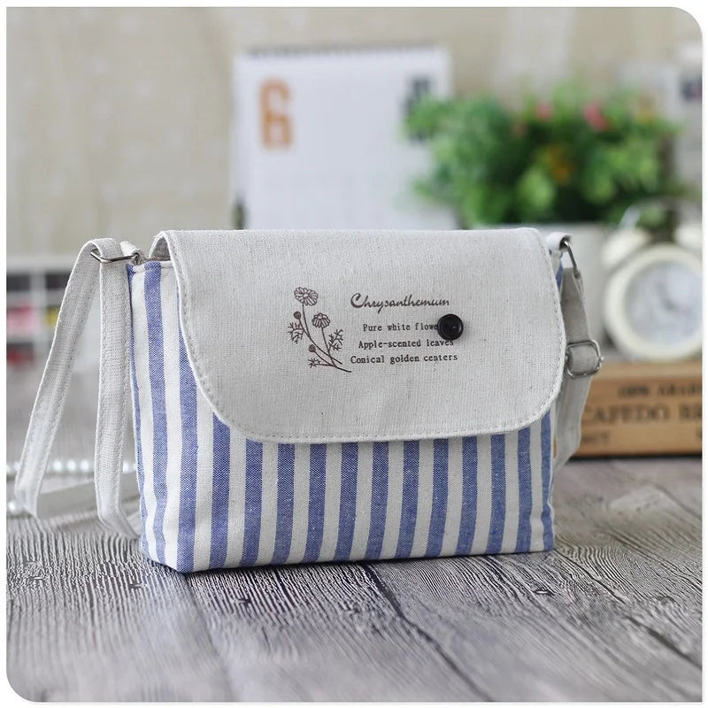 Happiest Striped Handbag