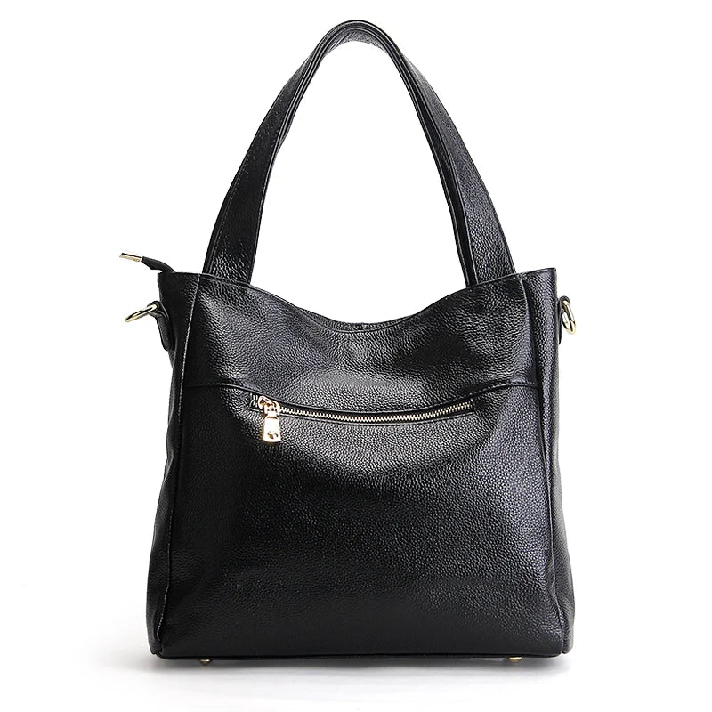 ZENCY Leather Handbag