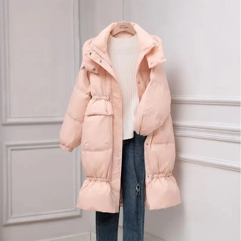 Women's Winter Midi Down Jacket
