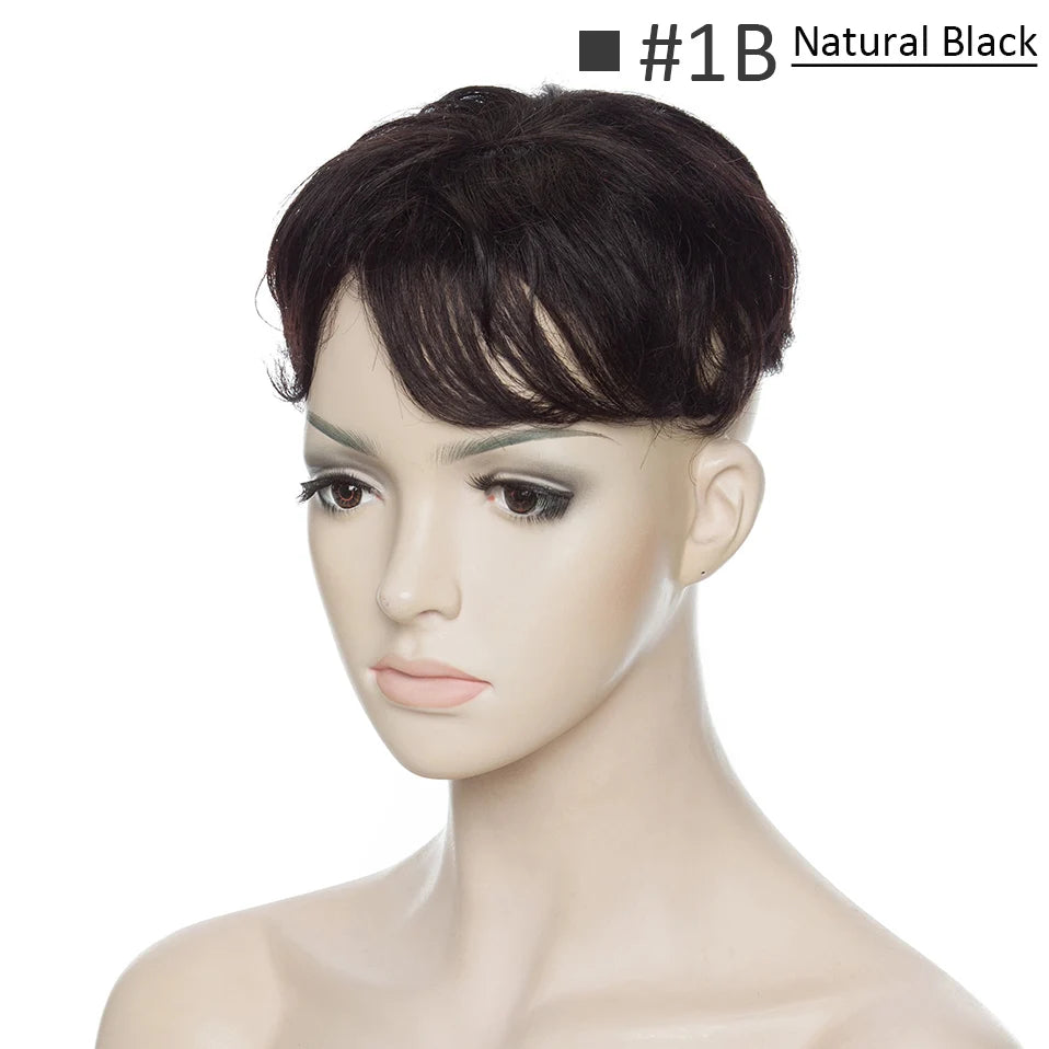 Curly Natural Indian Hair Toppers For Women