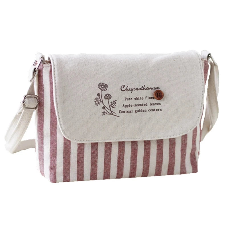 Happiest Striped Handbag