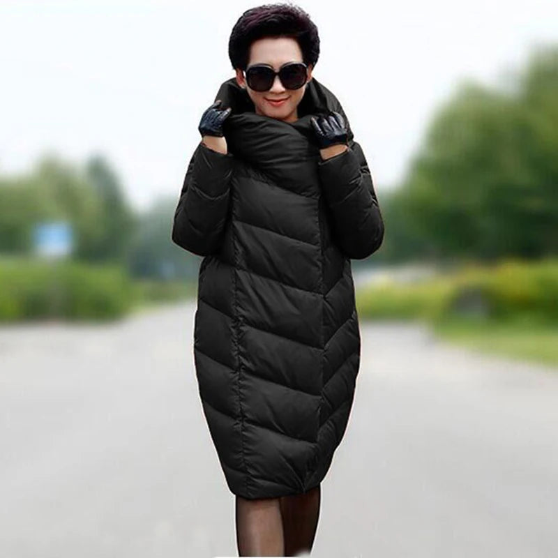 New Loose Cocoon Down Jacket For Women