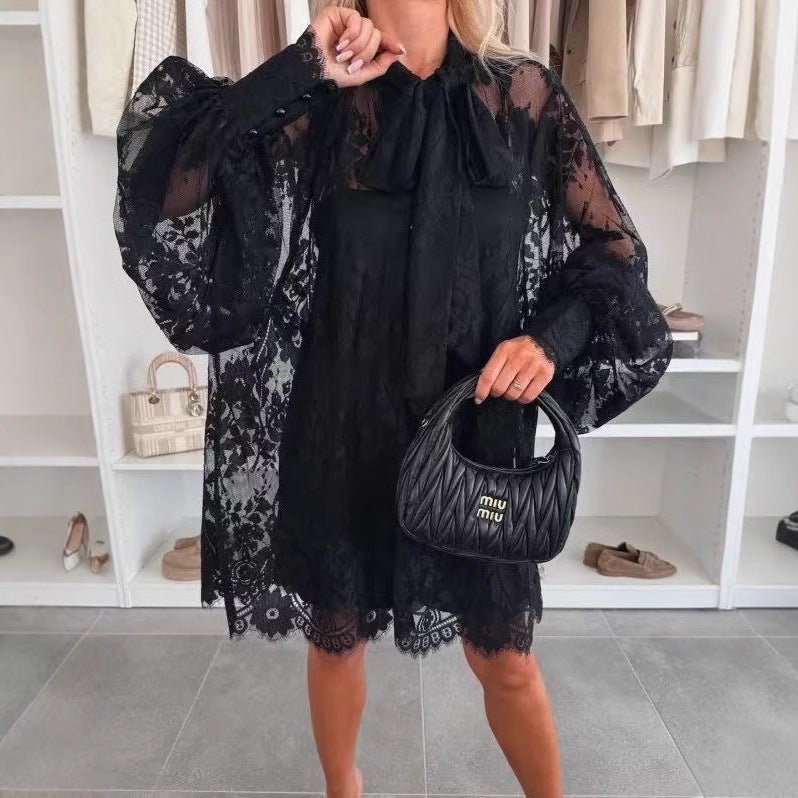 Loose Chiffon Dress Top