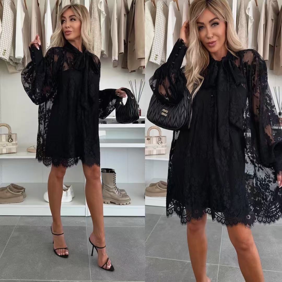 Loose Chiffon Dress Top
