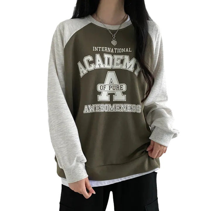 Women's Patchwork Pattern Sweater