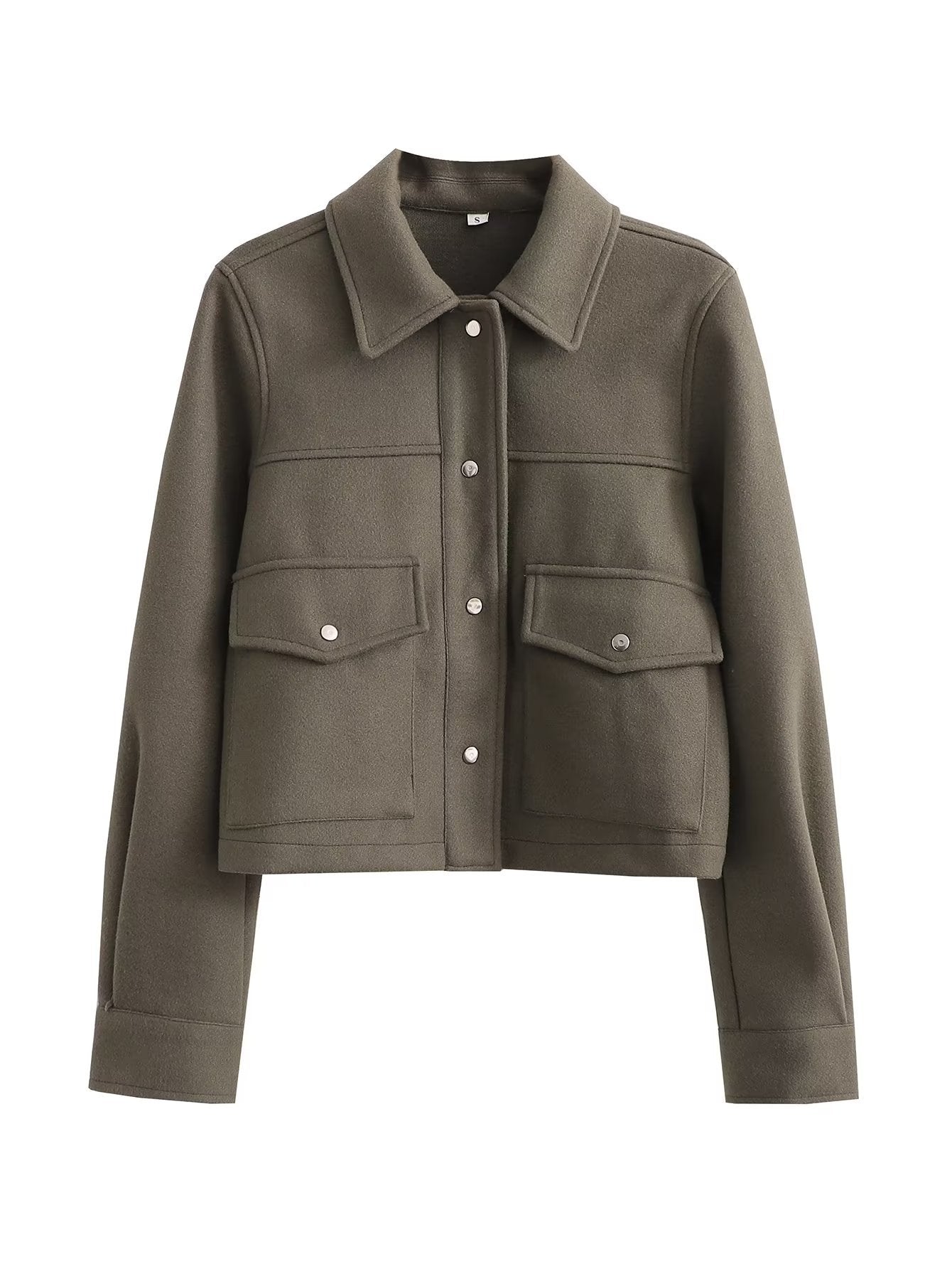 Soft Woollen Short Jacket