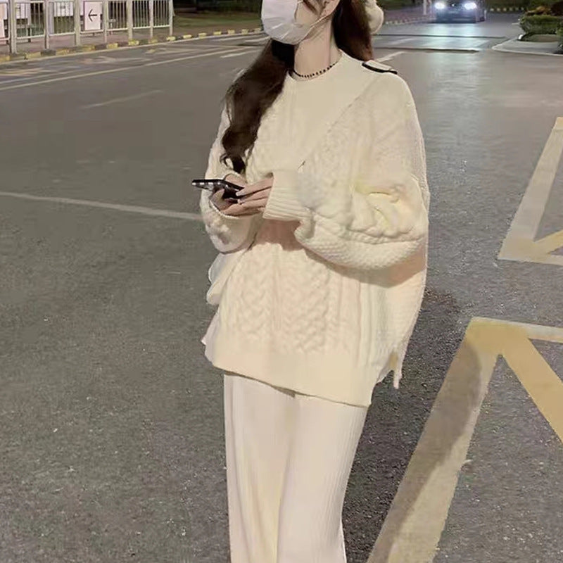 Loose Thick Long Sleeve Bottoming Shirt