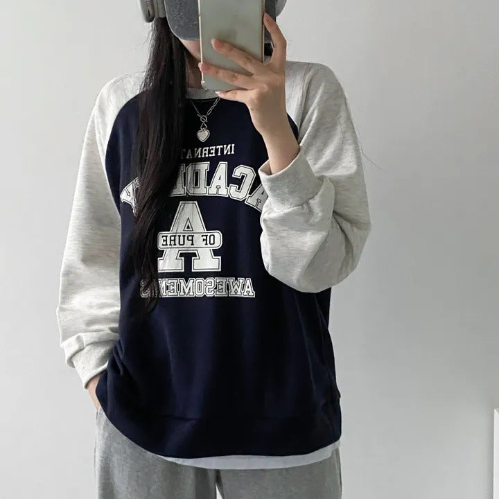 Women's Patchwork Pattern Sweater