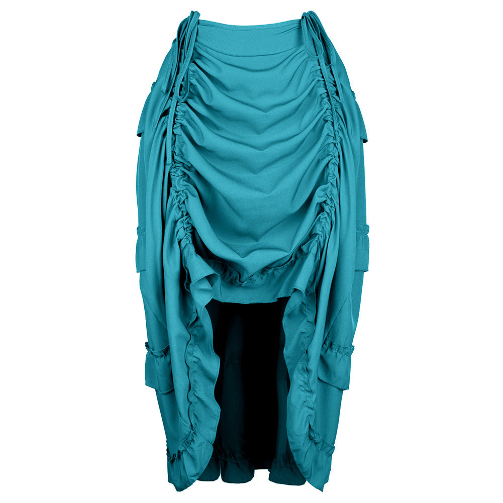 Irregular Splicing Long Skirt