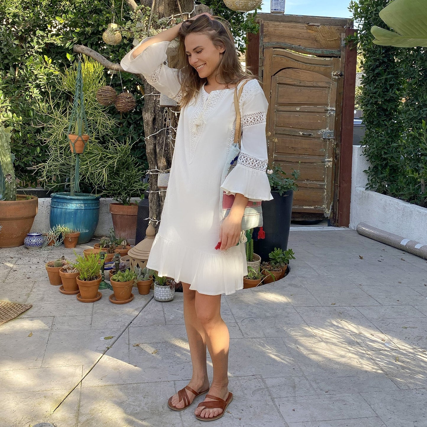 Romantic Paradiso Mini Dress - USA