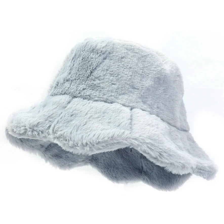Faux Fur Bucket Hat