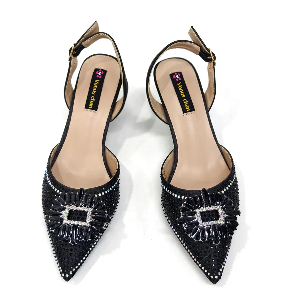 Elegant Matching Shoes & Bag Set