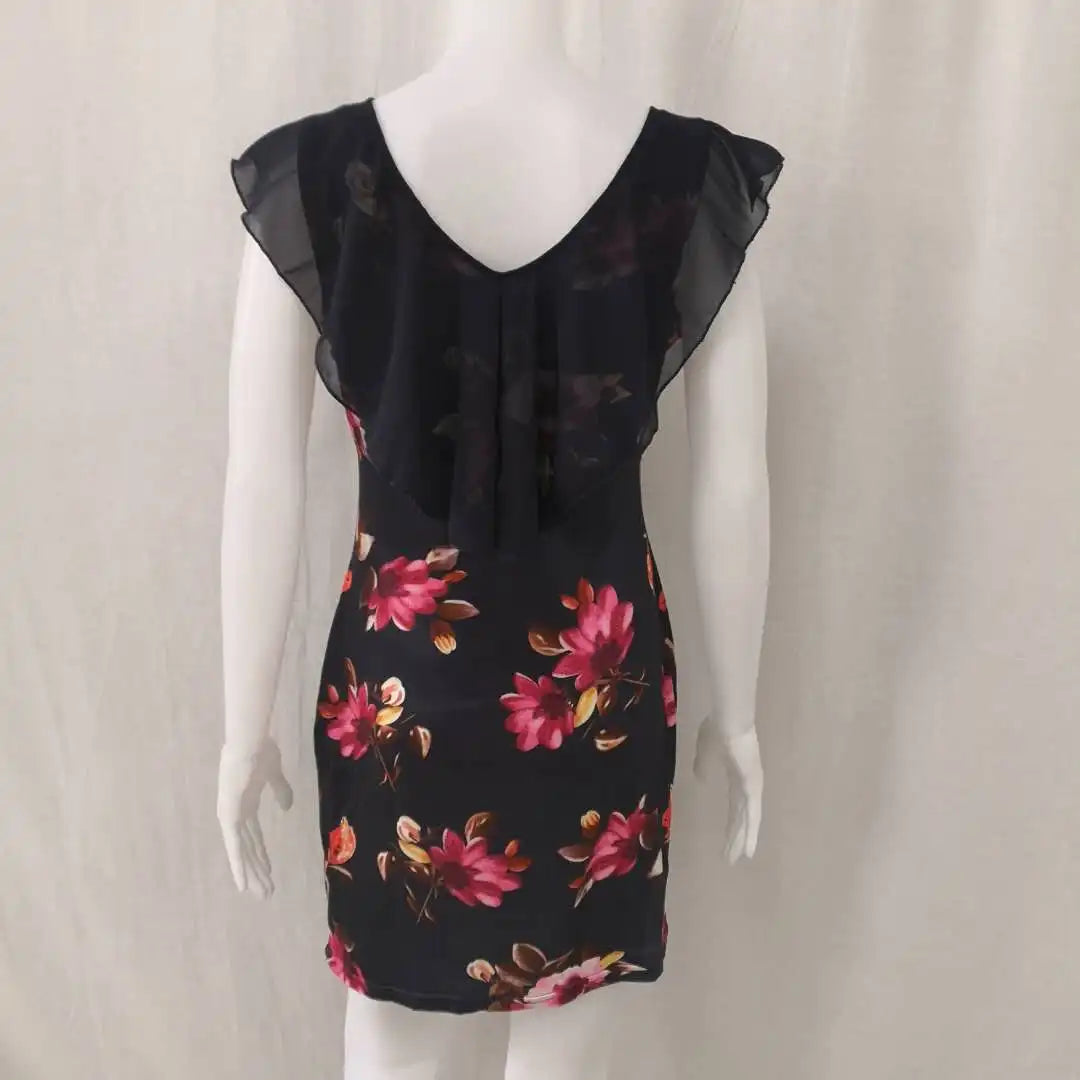 Sexy Printed European & US Style Mini Dress