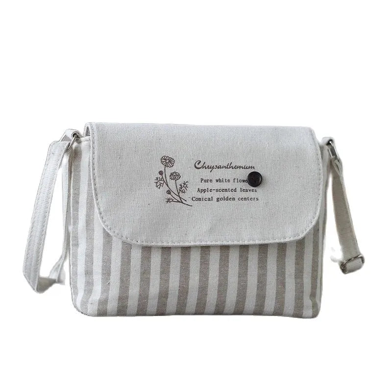 Happiest Striped Handbag