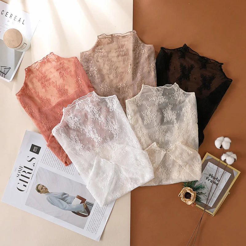 Lace Mesh Top for Women