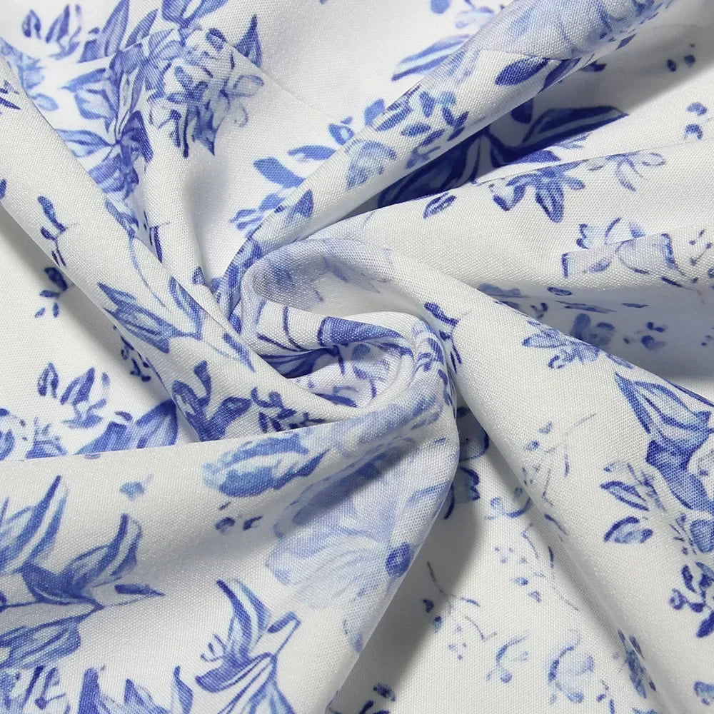 Midi Floral Print Dress