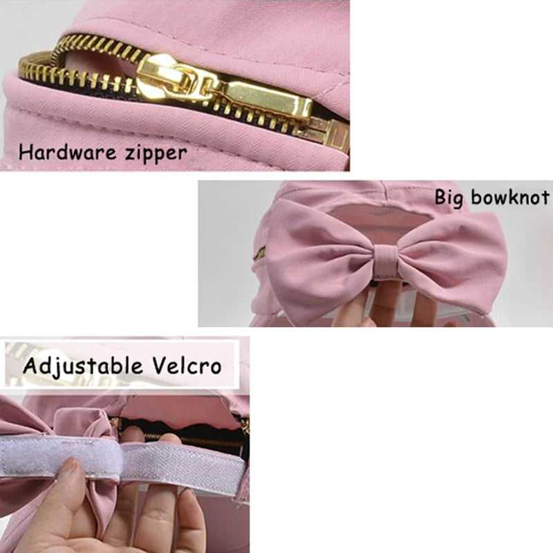 Women's Removable Cap Top Hat With Zipper