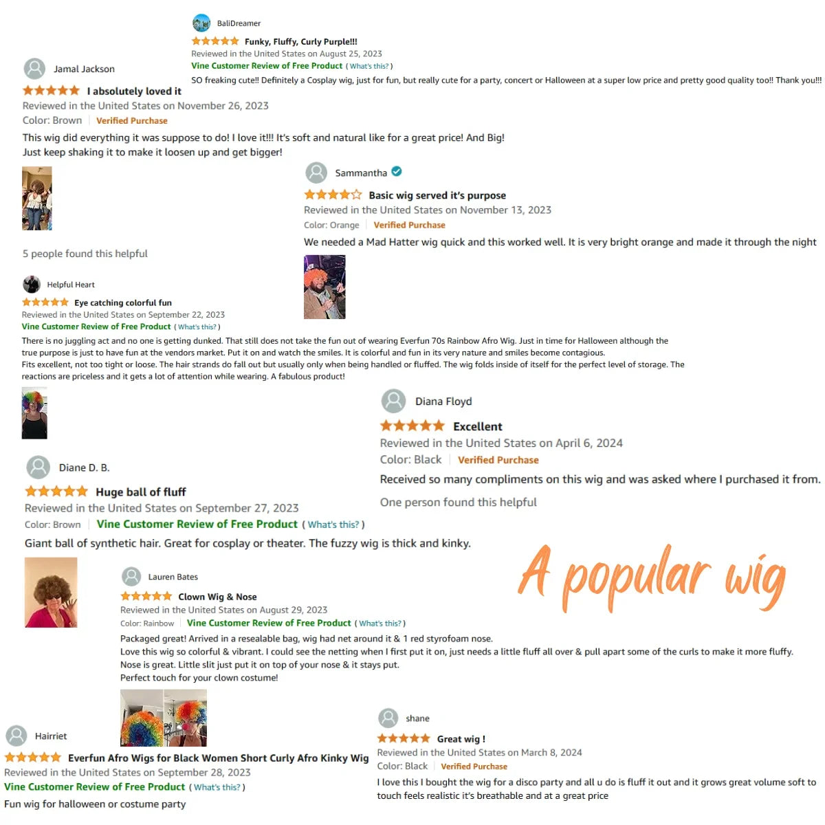 Fantasy Long Curly Blonde Gradient Hair Wig