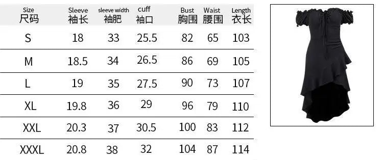 New Off-Shoulder Ruffle Irregular-Hem Dress