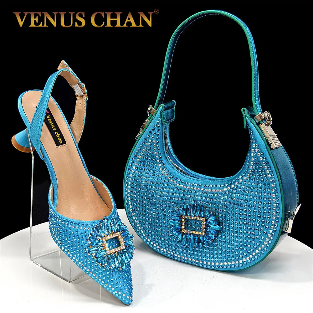 Elegant Matching Shoes & Bag Set