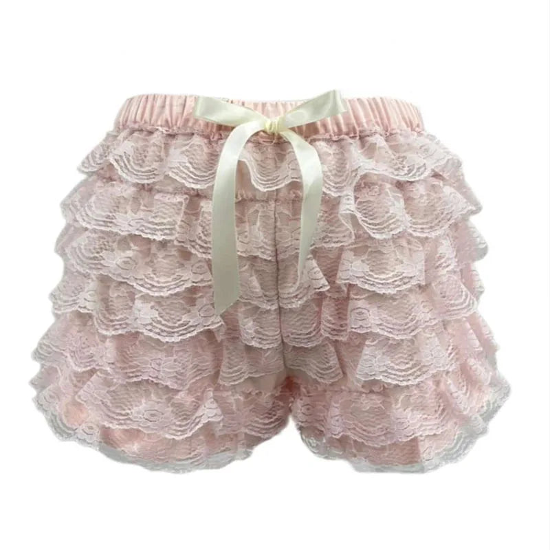 Vintage Frilly Lace Shorts