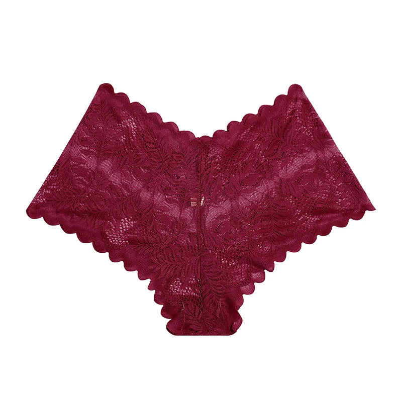 Low-Waist Lace Hollow-Out Panties
