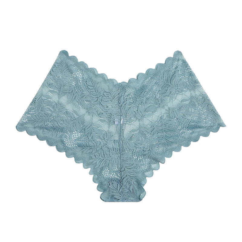 Low-Waist Lace Hollow-Out Panties