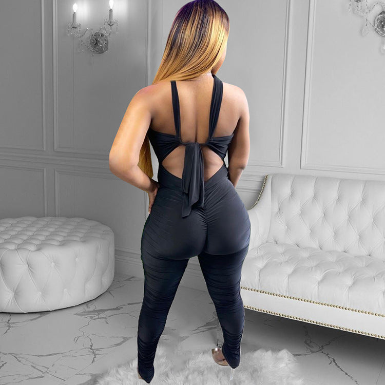 Multicoluor Urban Trend Style Jumpsuit