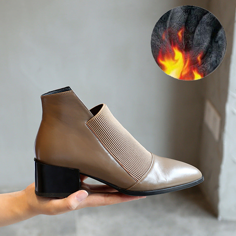 Versatile Leather Shoes For Women