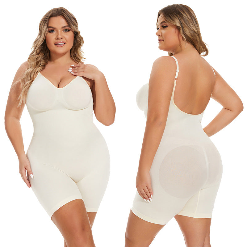 Seamless Postpartum Body-Shaping Belly Contraction Jumpsuit
