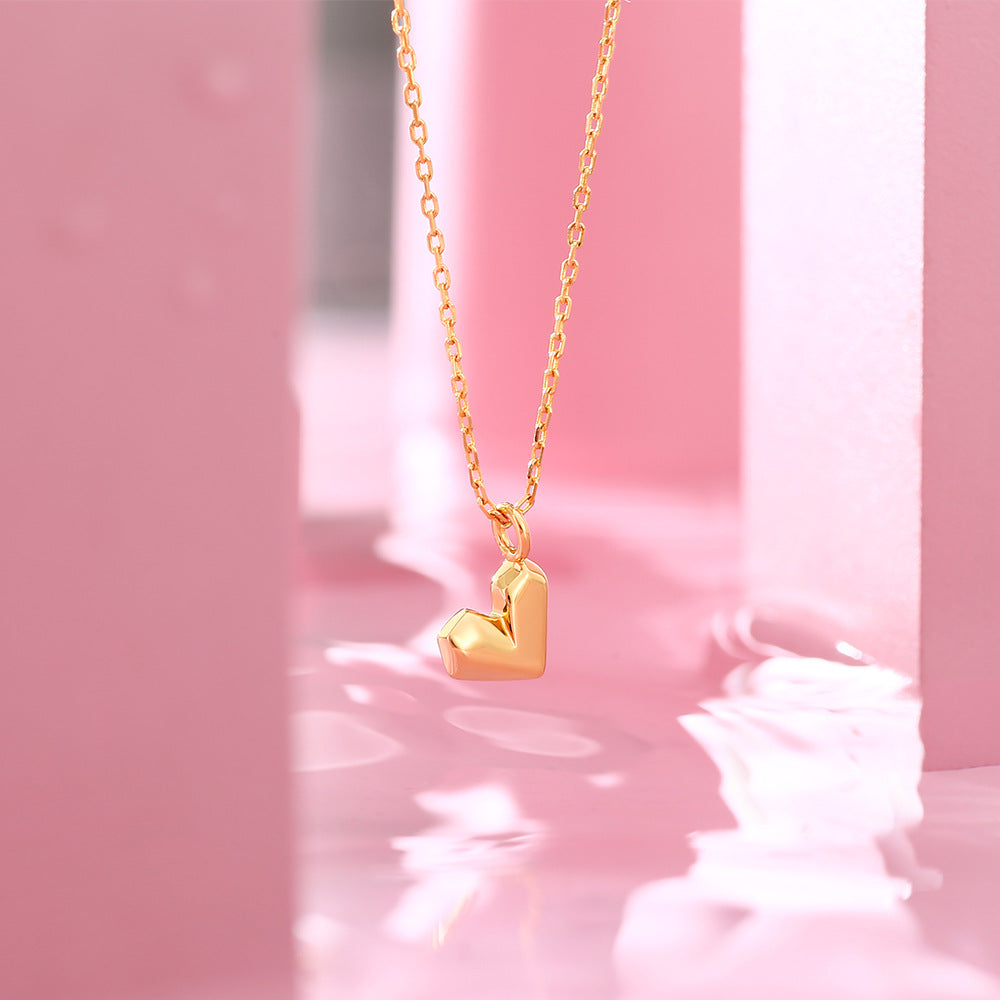 Light Luxury Niche Design Sense 925 Silver Pendant Clavicle Chain Women