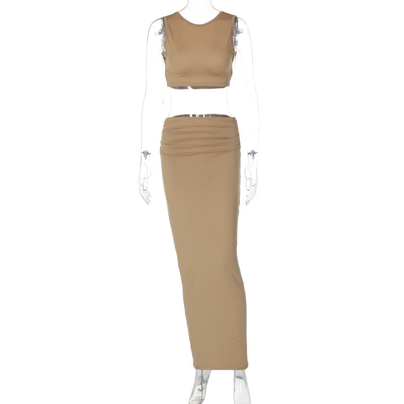Tank Top Long Skirt Outfit