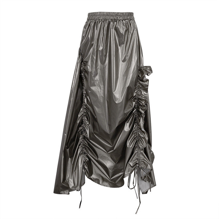Drawstring Umbrella Skirt