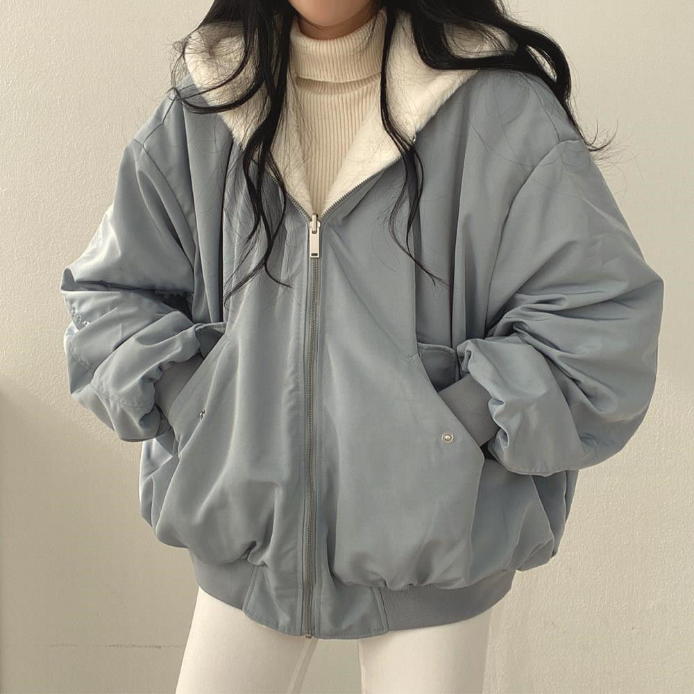 Loose Double-Sided Thickened Cotton Jacket