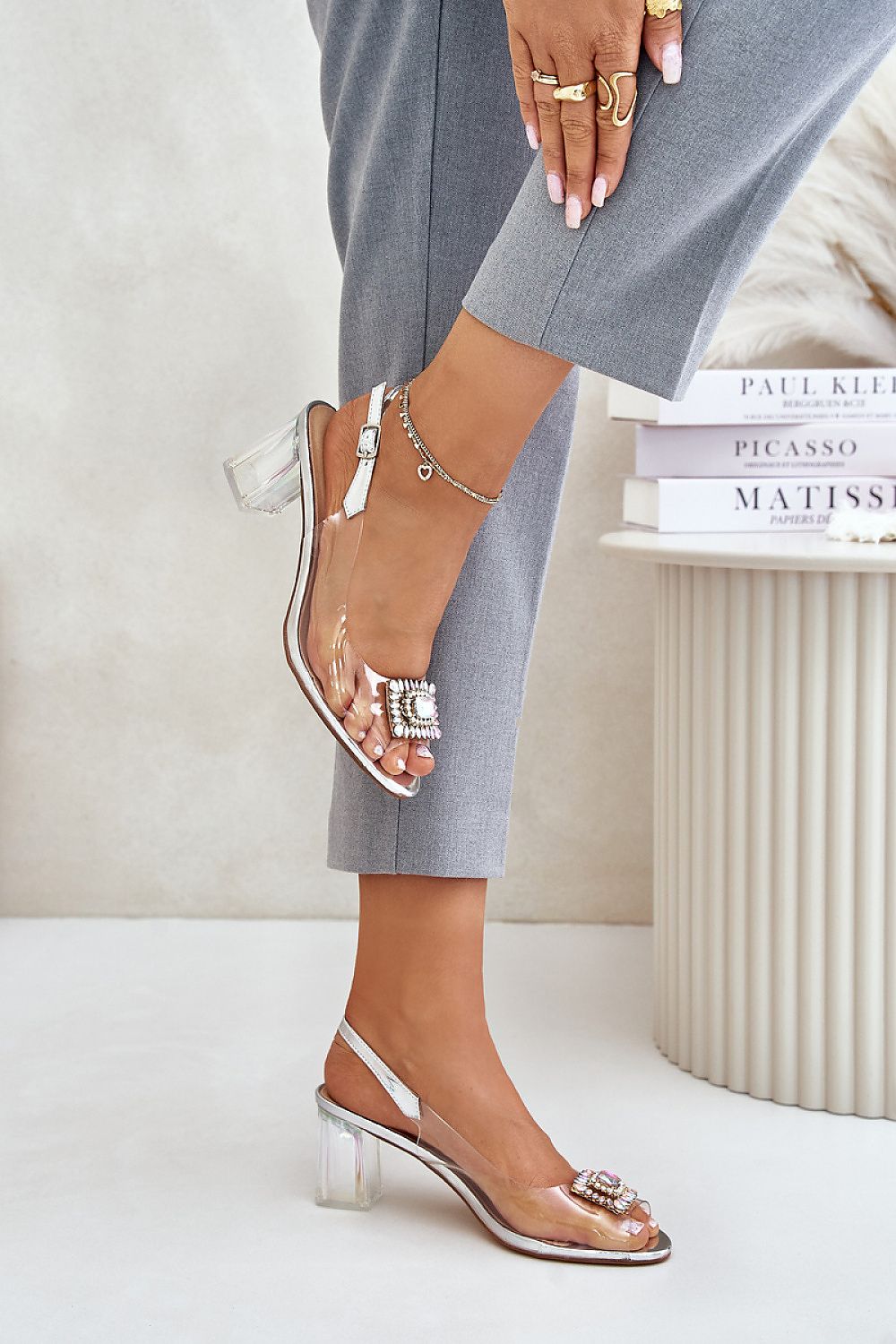 Heel sandals model 215722 Step in style