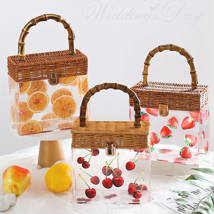 Ice-Crush Acrylic Luxury Evening Handbag