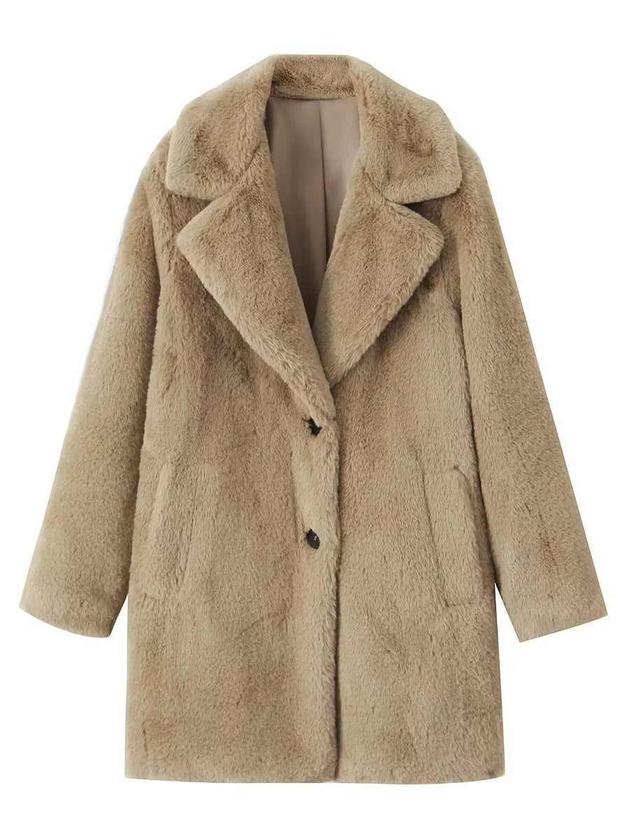 New Baggy Coat With Buttons