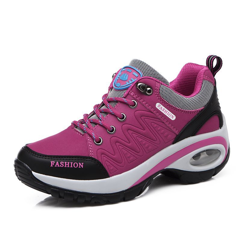 Women's Winter Sneakers - Air-Cushion Design Platform Shoes