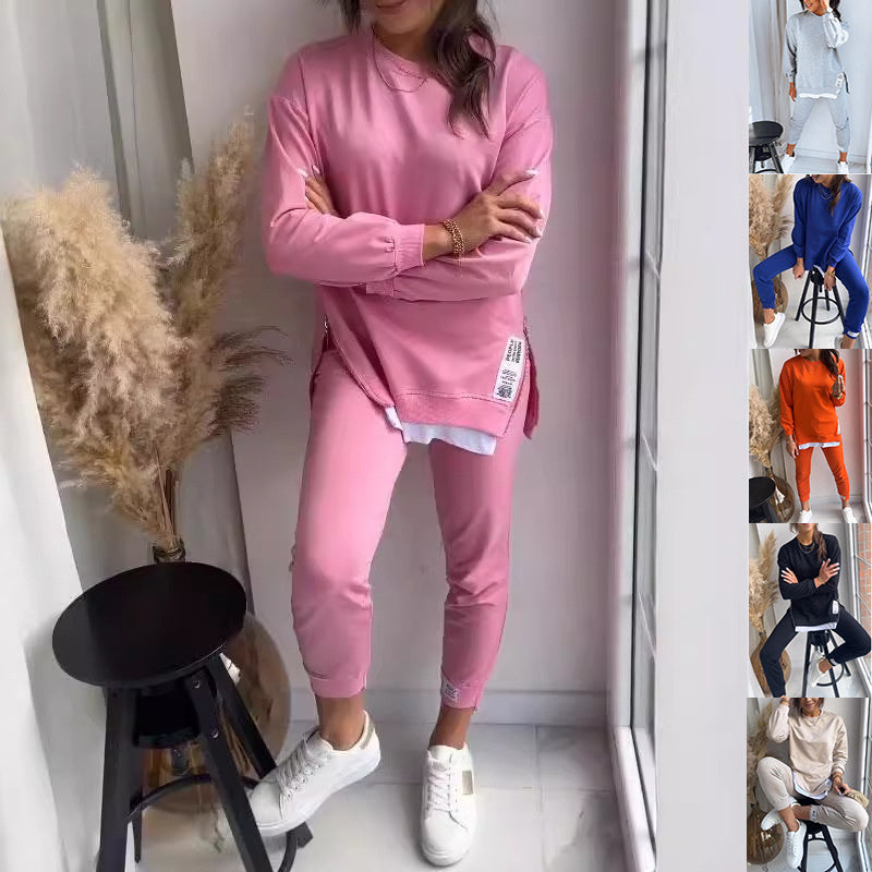 Women's Cropped Pants Sports Outfit