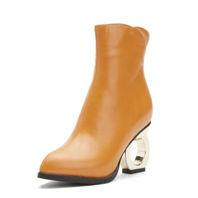 Elegant Pointed Short Boots