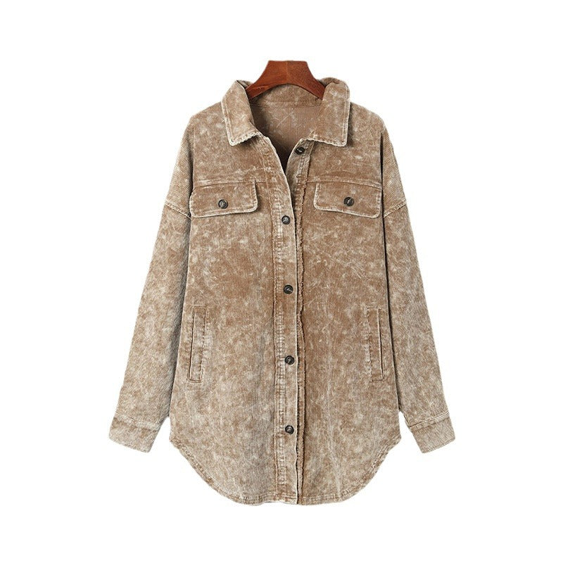 Loose Casual Shirt Jacket