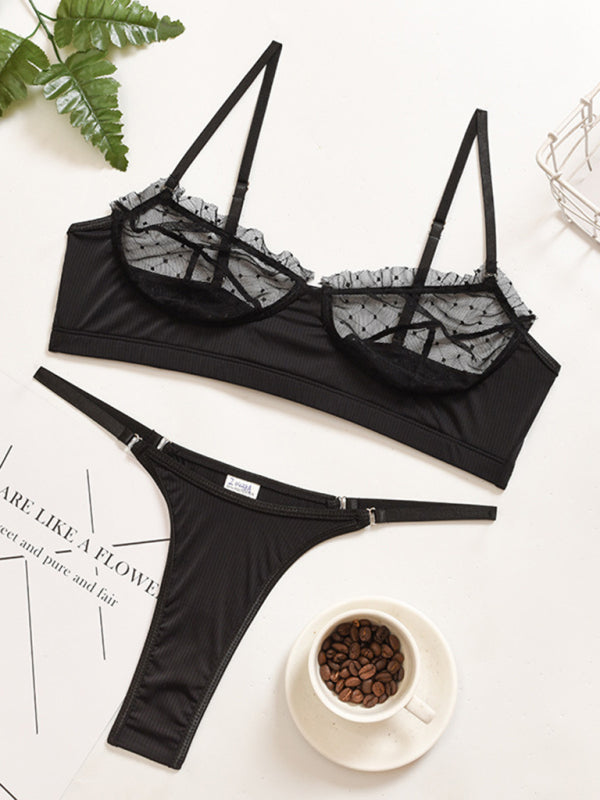 Lace Mesh Camisole Lingerie