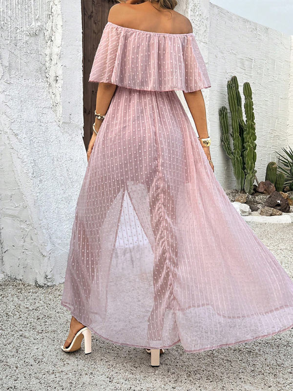 New Elegant Slit-Thigh Dress